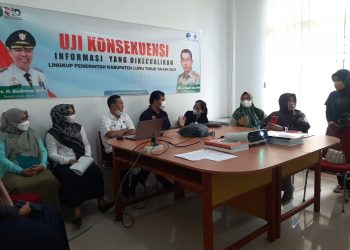 PPID Lutim Telah  Rampungkan 5 OPD Dalam Uji Kompetensi Informasi Yang Dikecualikan