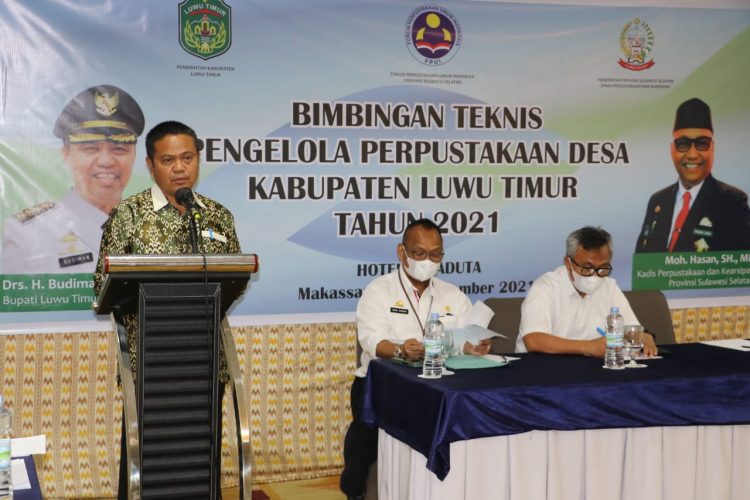 Bimtek Bagi Pengelola Perpustakaan Desa : Mengawal Gerakan Literasi