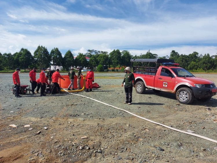 PT. CLM- Brigdalkarhutla Gelar pelatihan Pengendalian Kebakaran Hutan dan Lahan
