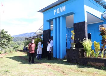 Bupati Budiman Sambangi Kantor PDAM, Ini Pesannya