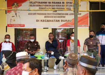 Program “ Menyapa Desa “ Bupati Budiman  Dimulai di  Burau