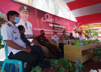 Kapolres Silvester Paparkan Capaian Vaksinasi Lutim di Kalaena