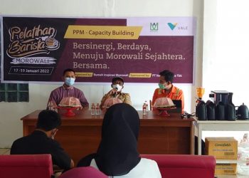 Gandeng Rumah Inspirasi, PT. Vale Gelar Pelatihan Barista di Morowali