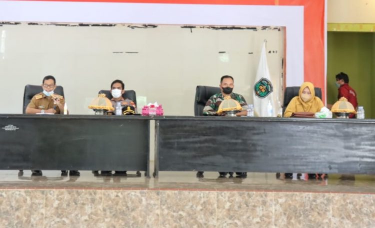 Forkopimda Lutim Gelar  Rakor Percepatan Penanganan Covid 19