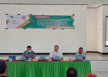 Pengelola Kegiatan PPM  di Bahodopi Dapat Pelatihan Dari PT. Vale