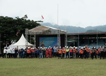Rangkaian Peringatan Bulan K3 Di Pusatkan di Sorowako
