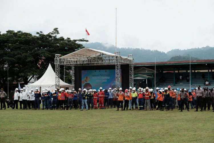 Rangkaian Peringatan Bulan K3 Di Pusatkan di Sorowako