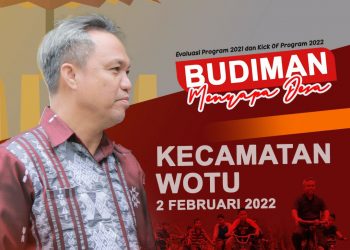 Ini Jadwal Kunker Bupati Lutim di Kecamatan Wotu