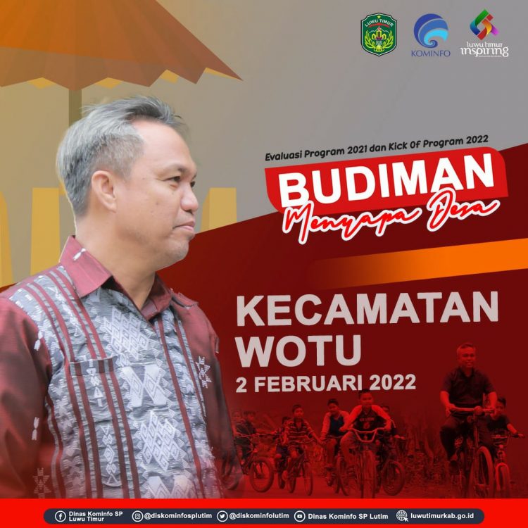 Ini Jadwal Kunker Bupati Lutim di Kecamatan Wotu