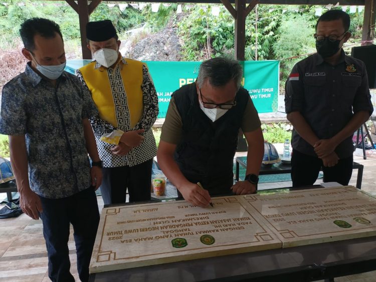 Rujab Ketua PN Malili dan Mess Kejaksaan Lutim Diresmikan