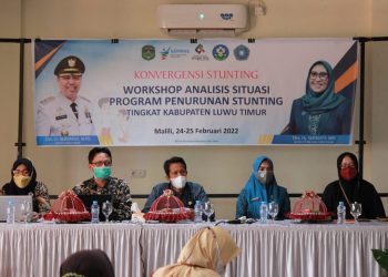 Tahun 2021, Angka Stunting di Luwu Timur  Alami Penurunan