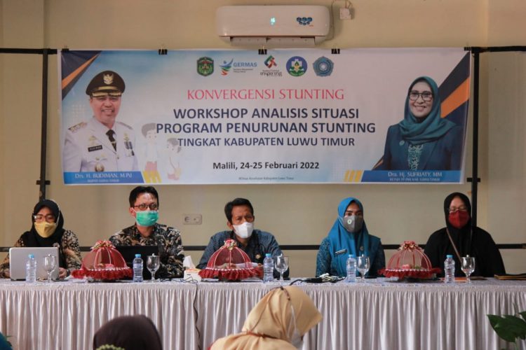 Tahun 2021, Angka Stunting di Luwu Timur  Alami Penurunan