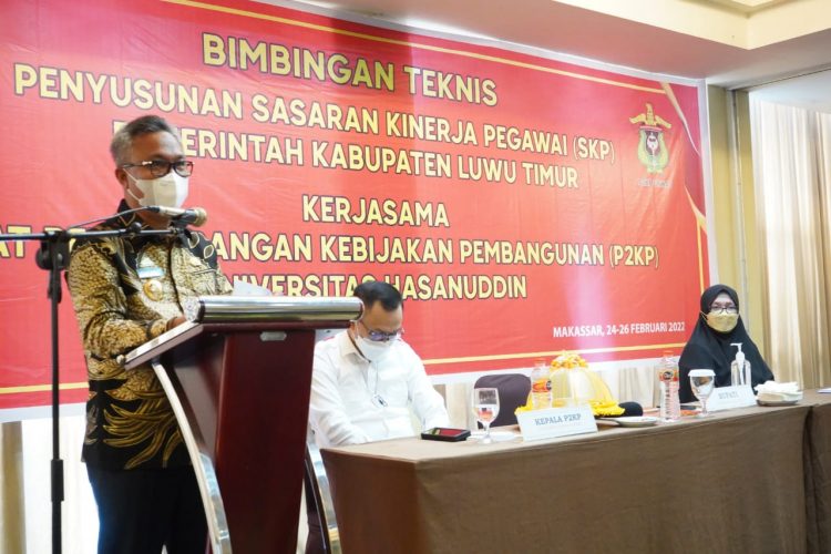 Hadiri Bimtek SKP Tahun 2022, Begini Harapan Bupati Budiman