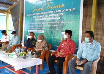 Lagi,  PT. Vale Serahkan Alsintan di Areal Pemberdayaan