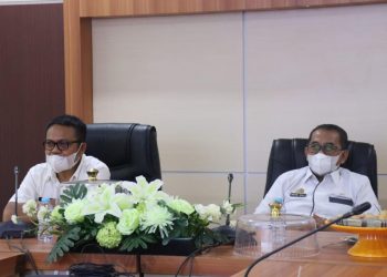 Sekda Lutim Ikuti Lauching Core Value berAKHLAK dan Employer Branding ASN