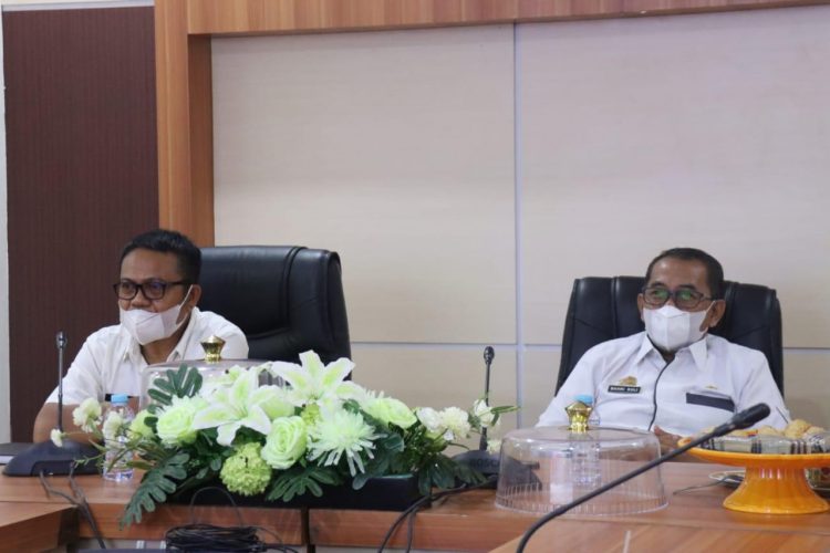 Sekda Lutim Ikuti Lauching Core Value berAKHLAK dan Employer Branding ASN