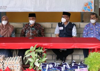 Foto : Bupati Budiman  Resmikan Markas PMI Wasuponda