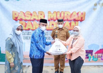 Bupati Budiman : Pasar Murah PT. Vale Bantu Ringankan Beban Masyarakat