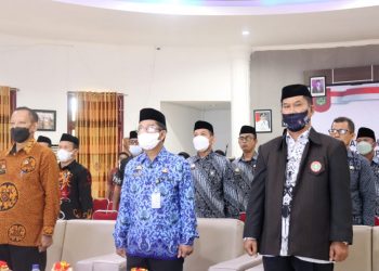 Disdikbud Lutim Ikuti Upacara Hardiknas 2022 Secara Virtual