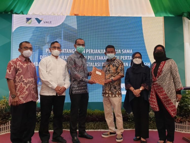 Kala Gubernur Sulteng Apresiasi Komitmen PT. Vale Bangun Instalasi Air Bersih