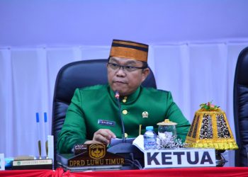 Ketua DPRD Pimpin Rapat Paripurna Istimewa HUT Luwu Timur ke-19