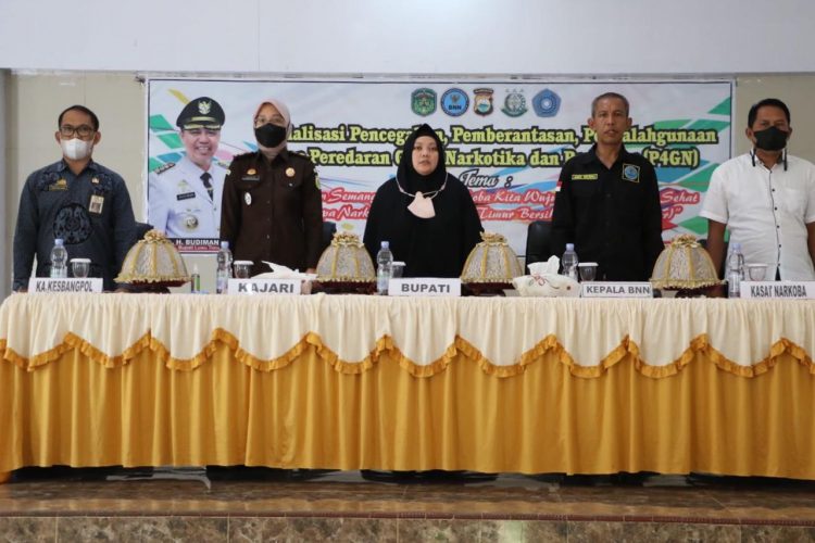 Asisten Pemerintahan dan Kesra Ajak Masyarakat Wujudkan Lutim Zero Narkoba