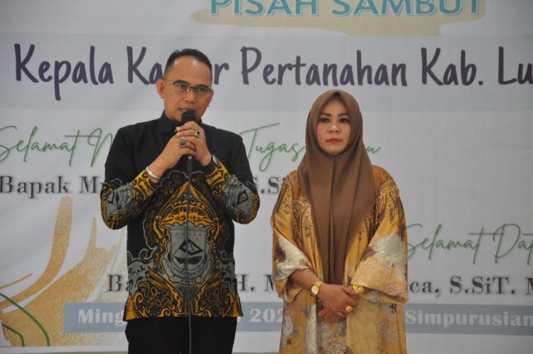 Muhallis Menca Jabat Kepala BPN Luwu Timur