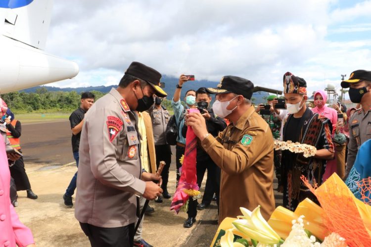 Hibah Tanah Untuk Mako Brimob, Bupati Budiman : Pengembangan  Wilayah  dan Kenyamanan Tapal Batas