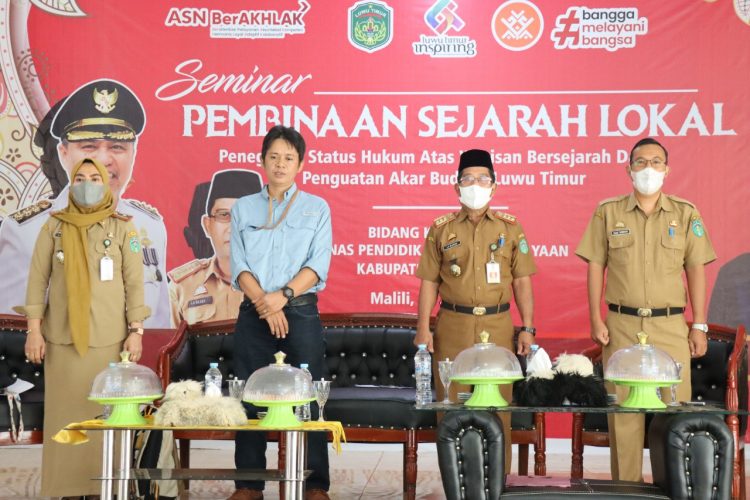 Seminar Pembinaan Sejarah Lokal : Penegakan Status Hukum Atas Warisan Bersejarah Dalam Penguatan Akar Lutim