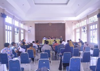 Kades  Ujung Baru Minta Jalan Aspal Amblas di Desanya Segera Dibenahi