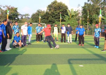 Bupati Budiman Buka Turnamen Futsal Ukhuwah Islamiyah di Sorowako