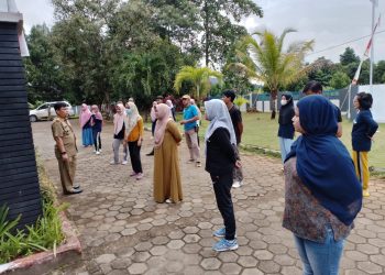 Optimisme Diskominfo-SP Lutim Sabet Juara di Lomba Gerak Jalan Indah Sambut HUT RI