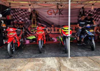 GVK Racing Team Ramaikan Road Race Kapolres Lutim Cup