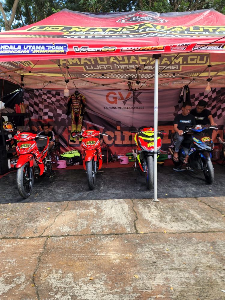 GVK Racing Team Ramaikan Road Race Kapolres Lutim Cup