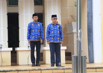 Moment Sekda Bahri Suli Jadi Irup di HUT RI ke- 77 dan HKN