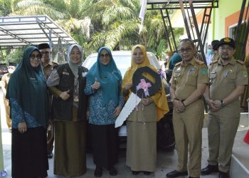 Sekda Lutim Resmikan Posyandu Pencegahan Stunting di Burau