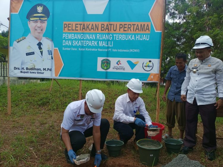 Ikatan Kontraktor Nasional  PT. Vale Bangun RTH  Dan Skate Park