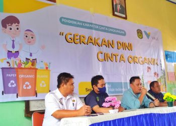 PT. Vale kampanyekan ‘ Gerakan Dini Cinta Organik ‘ Kepada Siswa