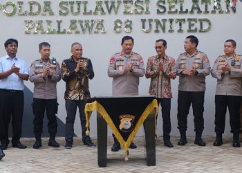 Kapolda Sulsel Apresiasi PT Vale Hibahkan Lapangan Sepakbola Pallawa
