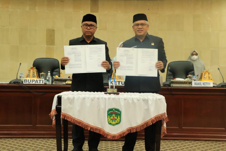 Bupati Budiman : Ranperda PBG  Diharapkan Memberikan Kepastian Hukum Bagi Pemda Lutim