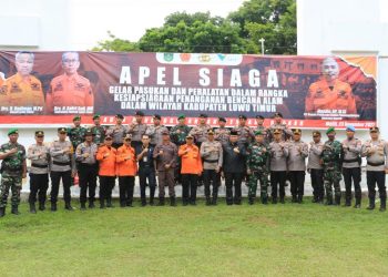 Hadiri Apel Siaga Bencana, Aripin : Mari Jaga dan Rawat Lingkungan Kita