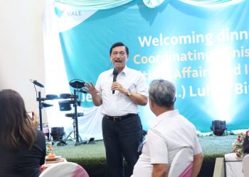 Menteri LBP Puji Pengelolaan Lingkungan  dan UMKM Binaan PT. Vale