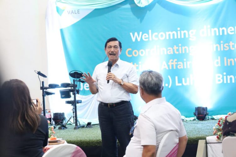 Menteri LBP Puji Pengelolaan Lingkungan  dan UMKM Binaan PT. Vale