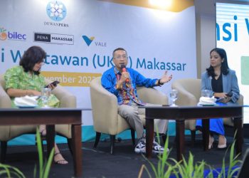 PT. Vale- BLEC  Fasilitasi UKW Wartawan  di Makassar