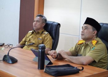Bupati Budiman Ikuti Rakor Penghentian PPKM
