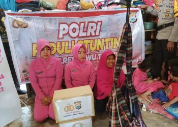 Polres Lutim Gencar Sisir Pelosok Desa Guna Tekan Angka Stunting