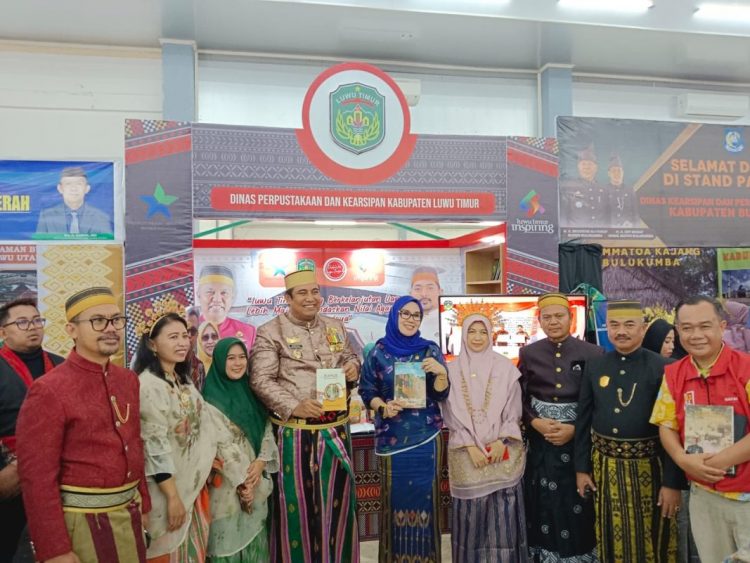 Dinas  Perpustakaan Lutim Sabet Juara l di Festival  Aksara Lontaraq