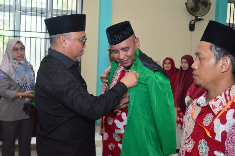 Foto : Legislator Gerindra Sarkawi A. Hamid Dilantik Jadi Dewan Hakim MTQ ke-X