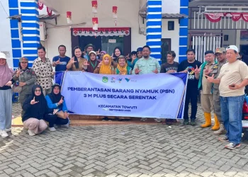 Cegah Penularan DBD, Dinkes Lutim-PT Vale Libatkan Partisipasi Warga di Towuti