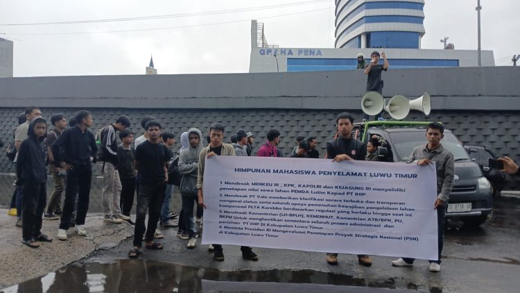 Mahasiswa Lutim Desak APH Selidiki Dugaan Penyimpangan Sewa Lahan Kompensasi